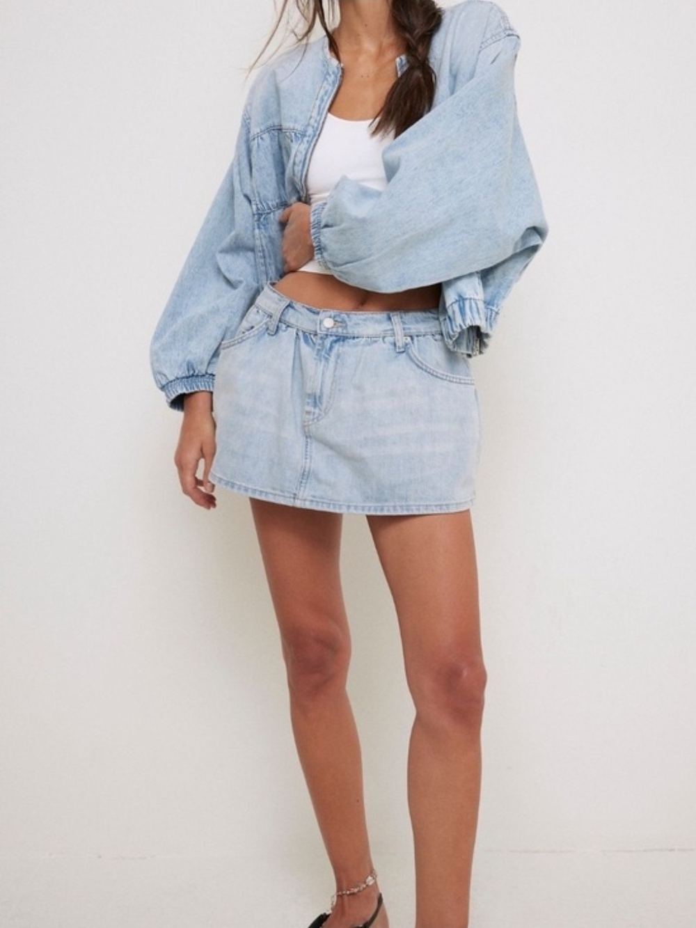 We The Free Demi Denim Skort